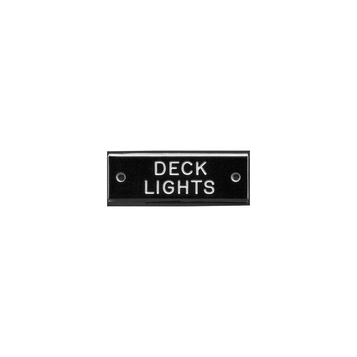 Bernard Engraving IP006 Deck Light Identi-Plate, 5 Pack