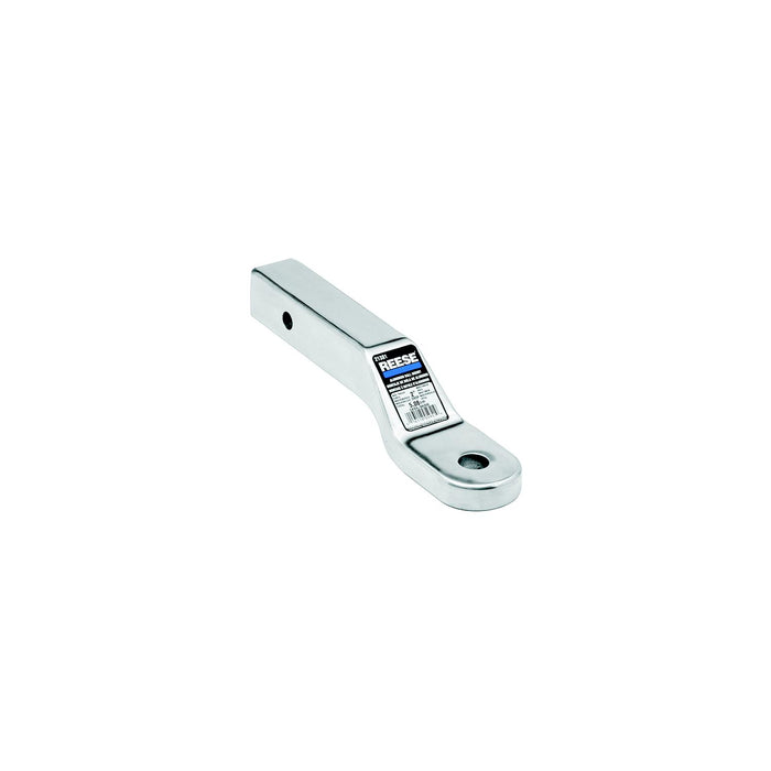Fulton 40383 Reese Polished Aluminum 8, 000 lb Capacity 11 7/8" Ball Mount w/ 5" Rise & 6" Drop