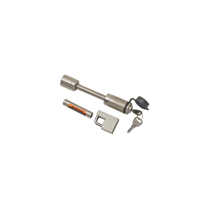 Fulton 580406 Stainless Steel Receiver And Coupler Lock Combo