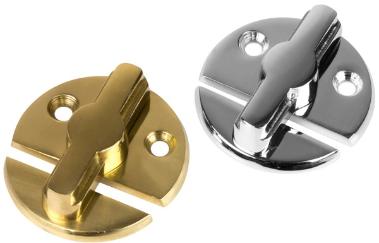 Botón de puerta de latón/placa cromada Sea-Dog (222360-1)