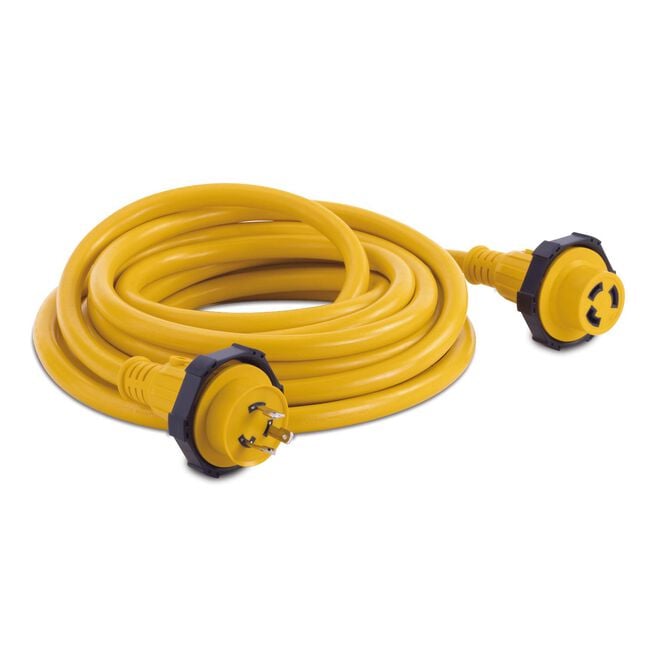 Sierra AC12350 30A Shore Power Cordset, 25', Yellow