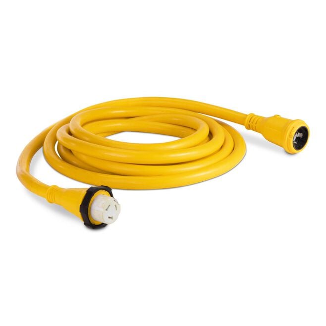 Sierra AC12370 50A Shore Power Cordset, 25', Yellow