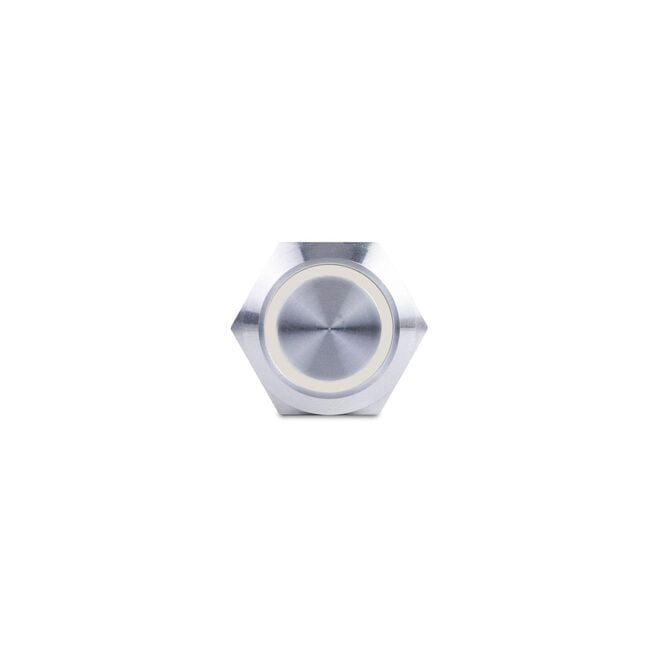 Sierra AV10030W Push-Button Switch, Off/(On), White Halo LED