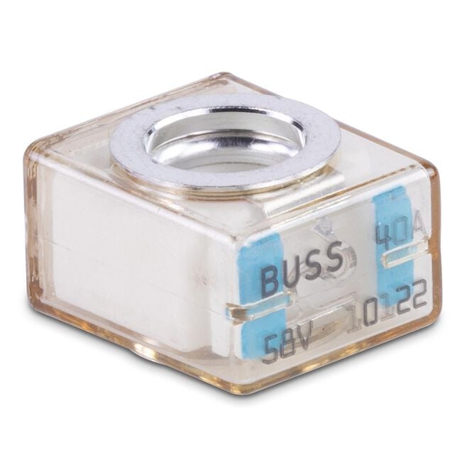 Sierra FS84110 Marine Rated Battery Fuse, 40A, Light Blue