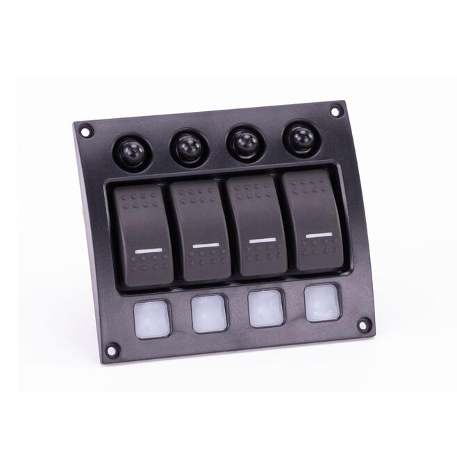 Sierra SP21000 Weather Resistant Breaker Panel, 4-Gang