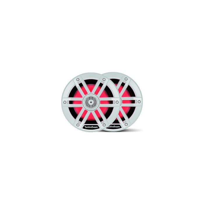Rockford Fosgate M1-65 Color Optix Marine 2-Way Speakers, 6.5" White