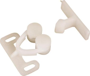 Sea-Dog Twin Roller Door Catch - White