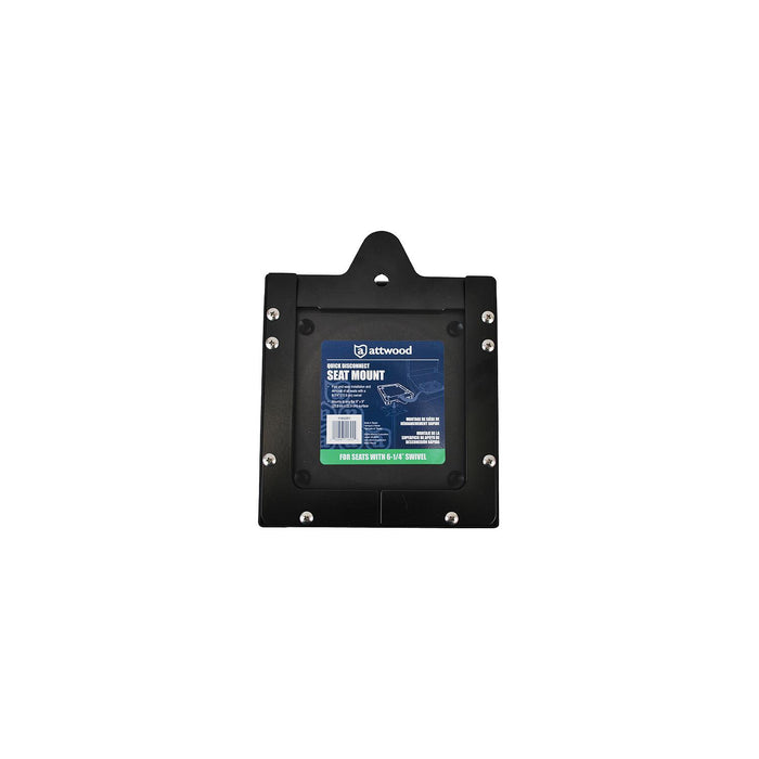 Attwood 11602D1 Quick Disconnect Seat Mount 6-1/4" Swivel