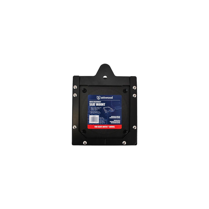 Attwood 11603D1 Quick Disconnect Seat Mount 7" Swivel