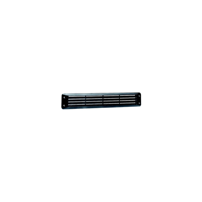 Attwood 1423-5 Louvered Vent Flush Mount-Black