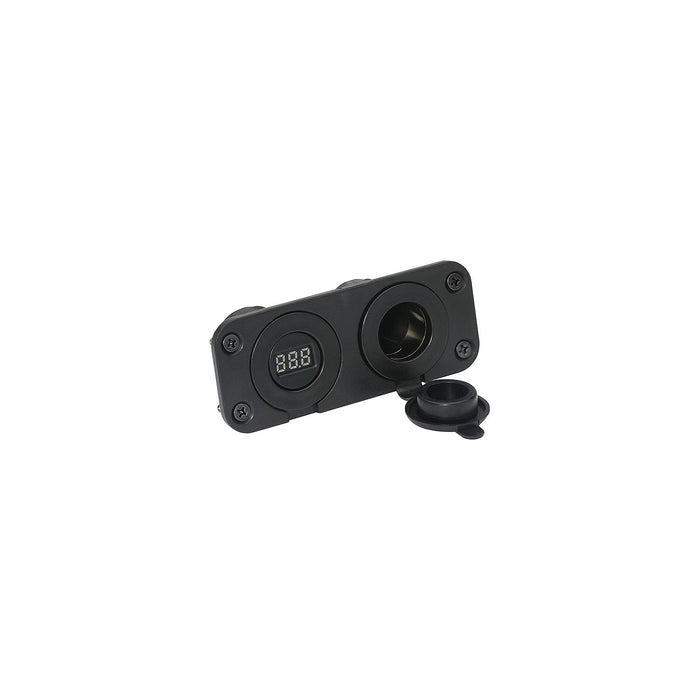 Attwood 14263-6 12V Adapter/Voltmeter