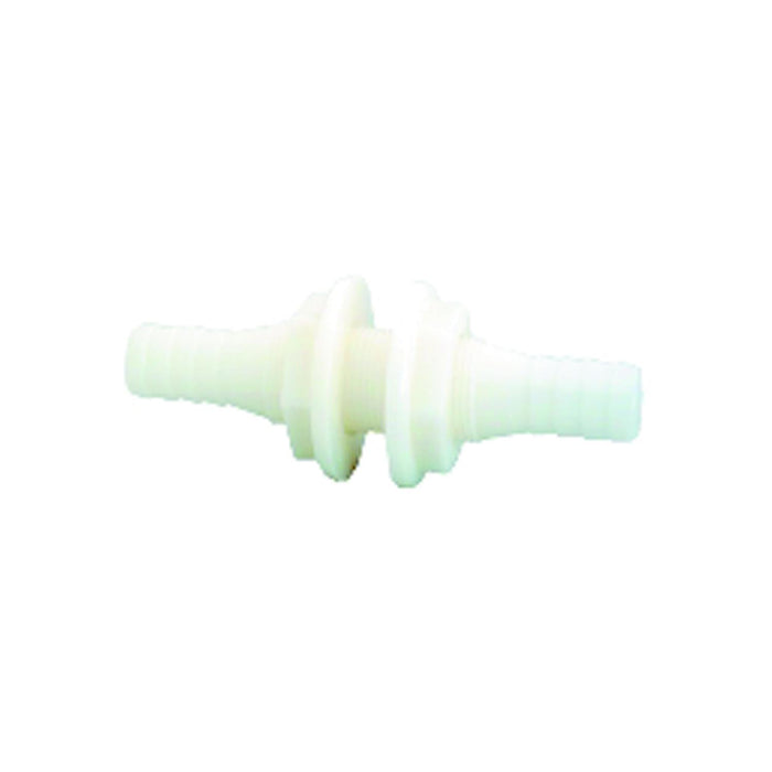 Attwood 3878-3 Polypropylene Double Ended Thru-Hull Connection For 3/4" Hose