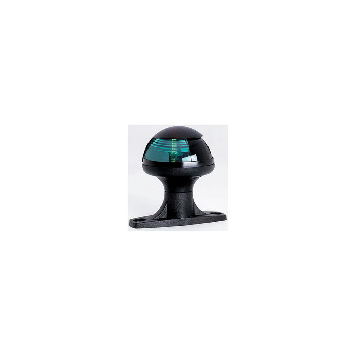 Attwood 5080G7 Pulsar Side Light, Raised Base, Green Lens