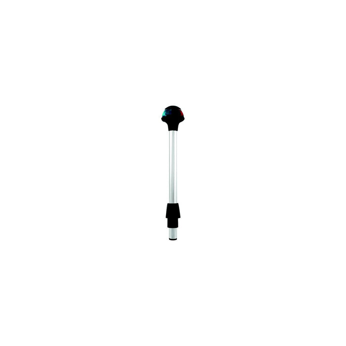 Attwood 5092-14-7 14" Angled 1-Mile Pulsar Pole Mounted Bi-Color Stowaway, 2-Pin Standard Pole