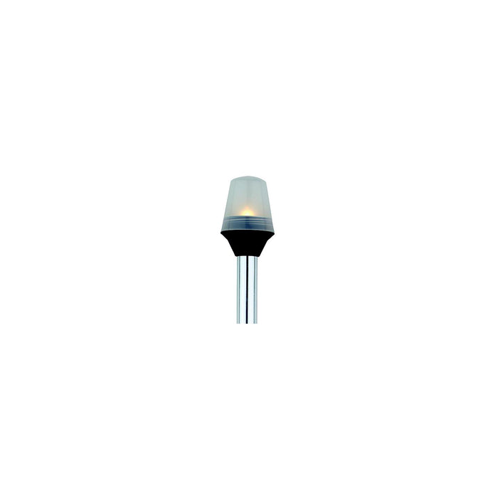 Attwood 1177031 All-Round Pole Light With Fixed Base 8",Globe Style