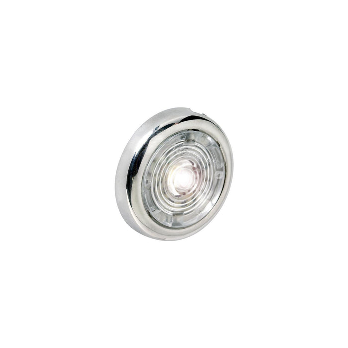 Attwood 6342SS7 1-1/2" White Interior/Exterior Light w/SS Bezel