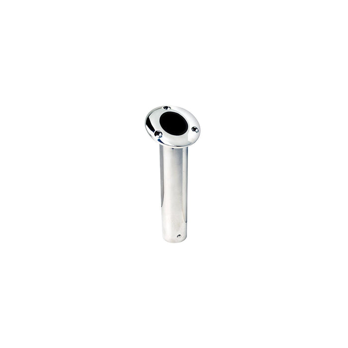 Attwood 66470-7 Rod Holder Flush Mount SS 30 Degree Black Closed End