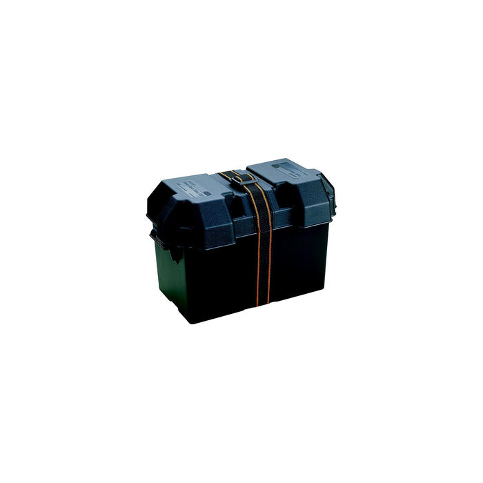 Attwood 9082-1 Standard Battery Box, Black, Vented Fits Group 16
