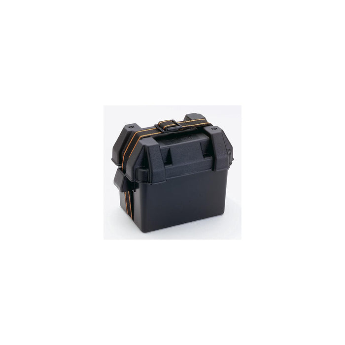 Attwood 9082-1 Standard Battery Box, Black, Vented Fits Group 16