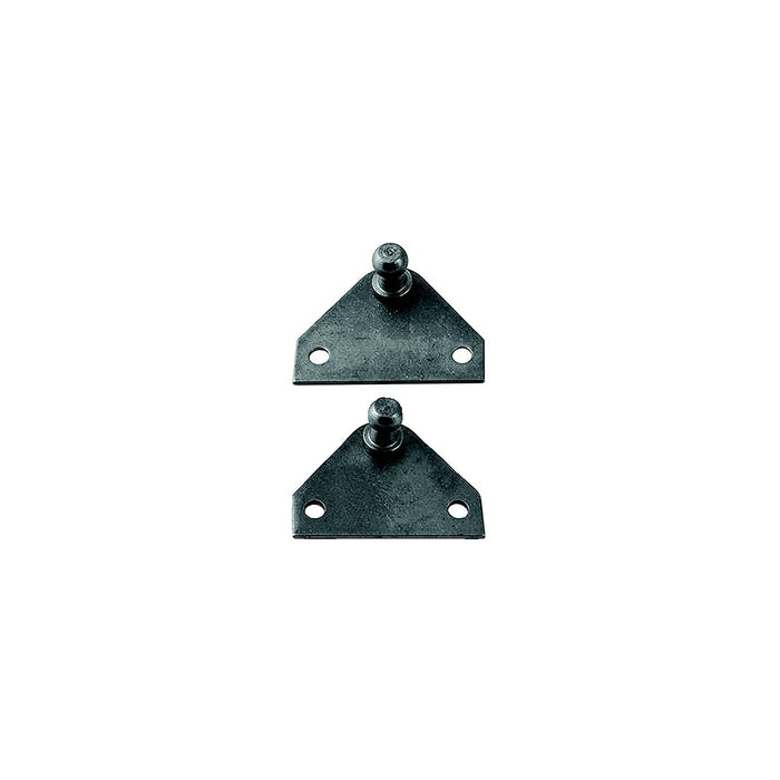 Attwood SL40SSP3-7 Flat Gas Spring Mount Bracket Ball Pem Forward 2 Holes SS