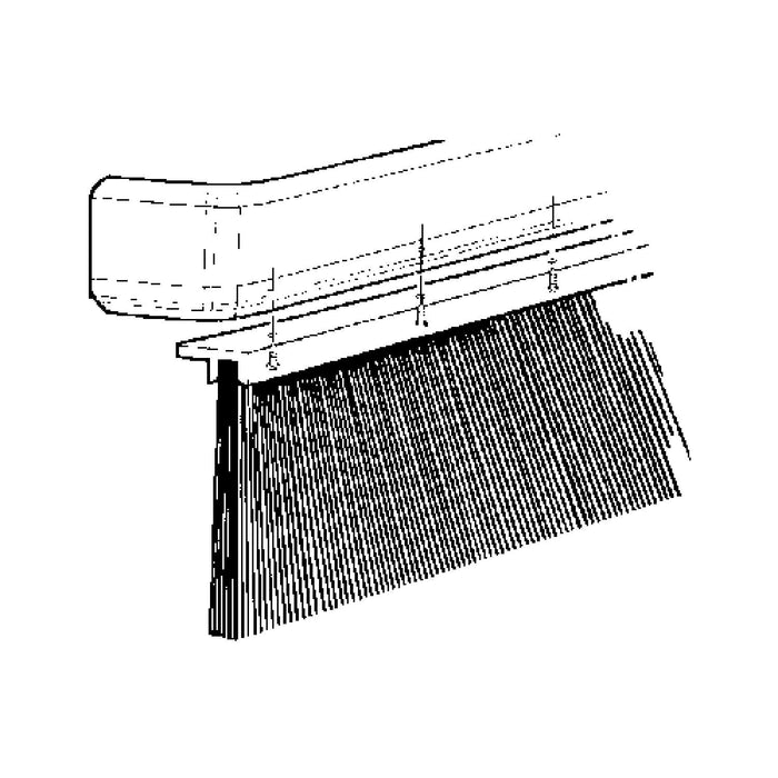 Industrial Brush Co. 341022 Splash Stop 22" RV Protective Brush Shield