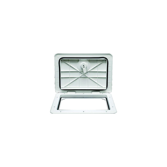 TH Marine HAT-1317-2-DP T-H Marine Sure-Seal Non-Locking Access Hatch 12-3/4" x, 17-3/4", Polar White