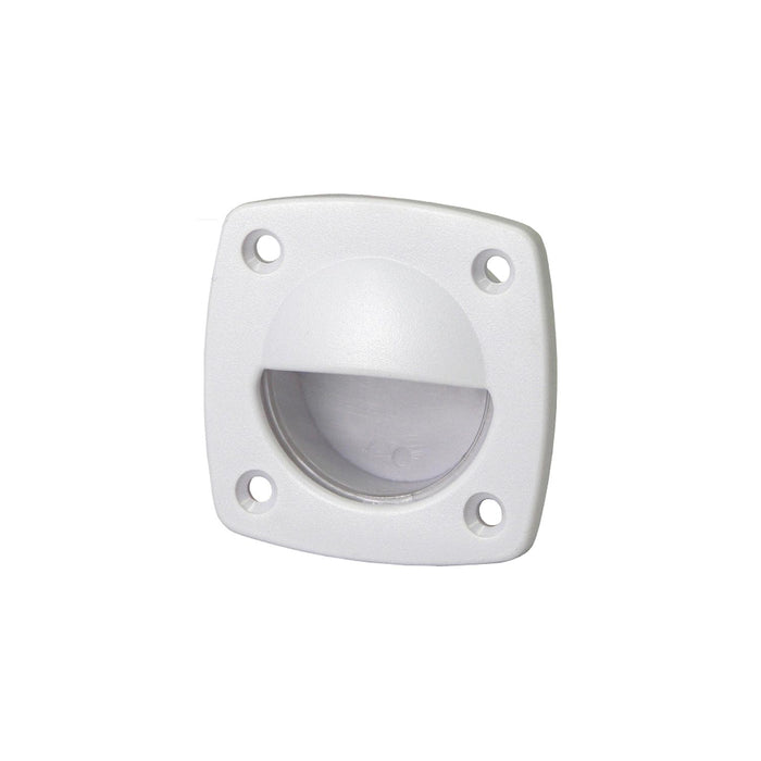 TH Marine LED-51876-DP LED Courtesy Light, White Bezel, Exposed Fasteners, White LEDs, Companion Way Light