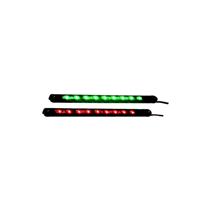 TH Marine LED-52000-DP LED Flex Strip Bow Light Set, Red & Green