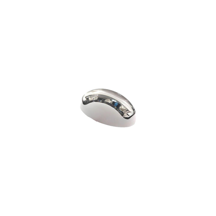 TH Marine LED-71000-DP Oval Courtesy Light, White w/White LEDs