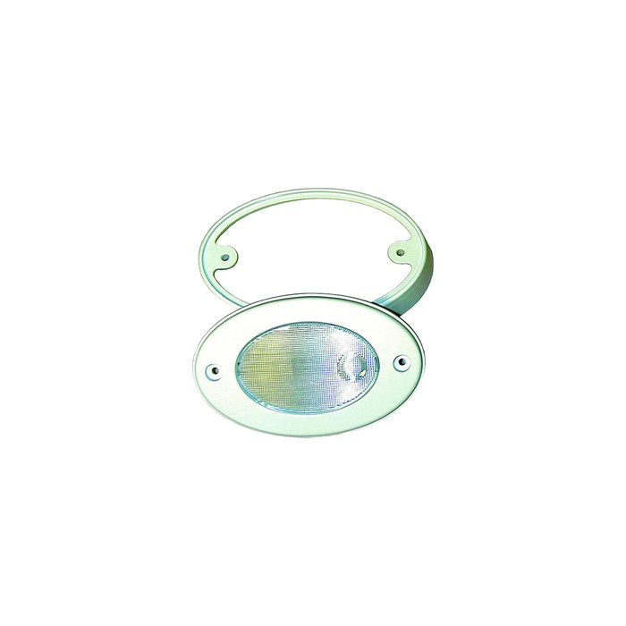 TH Marine LED-OCL-2K-DP T-H LED Oval Light With Mounting Ring, White