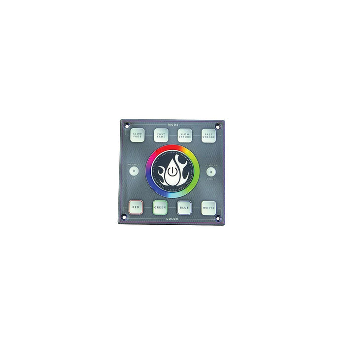 TH Marine LED-RGBCONT-3F-DP RGB LED Light Controller, Square