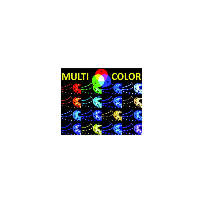 TH Marine LED-SM20-RGB-DP LED RGB Color Changing Flat Rope Light, 20'