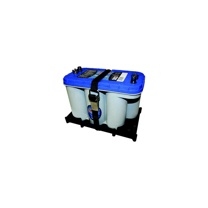 TH Marine NBH-31-SSC-OPT T-H Marine Battery Holder Tray for Optima Batteries, D27M & D31M
