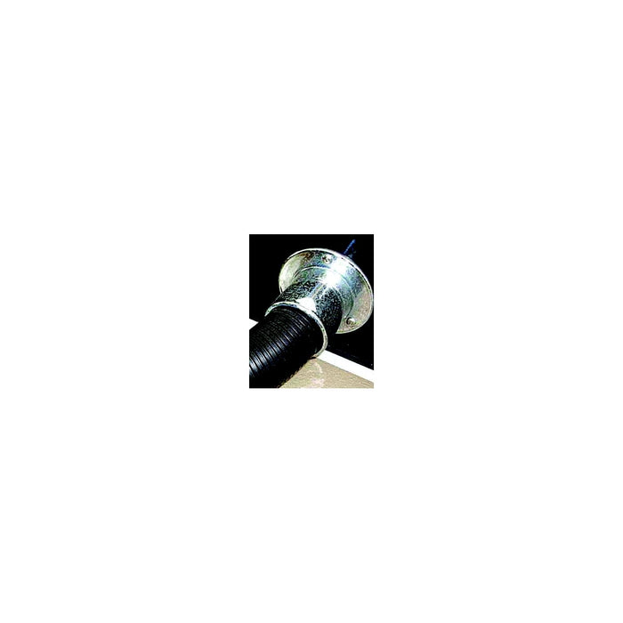 TH Marine RFK-1CP-DP T-H Marine Chrome Rigging Flange Hose & 4' of 2" Black Hose