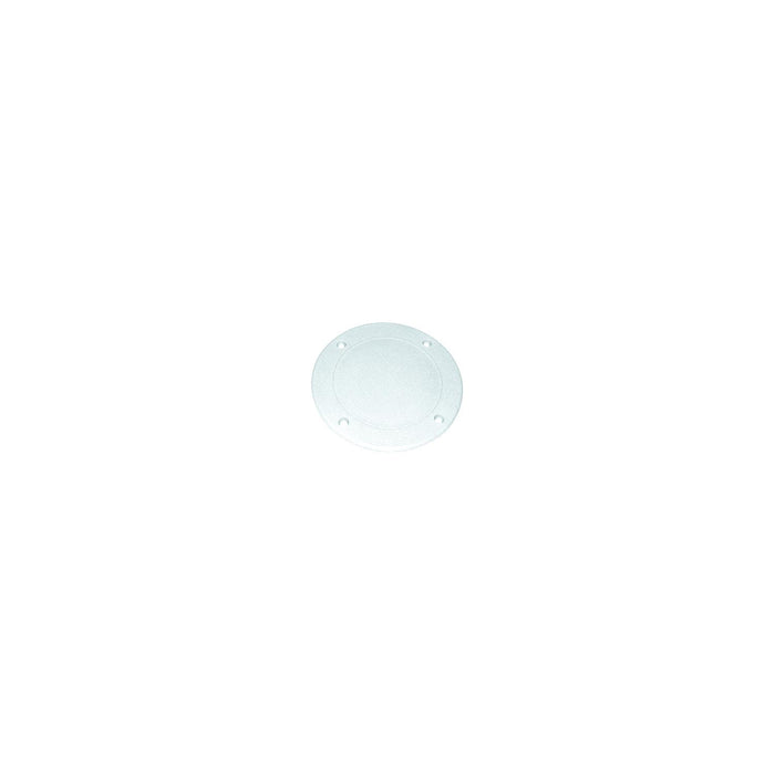 TH Marine SDP-3FW-DP T-H Marine Screw Down Deck Plate 10" OD, Fish White