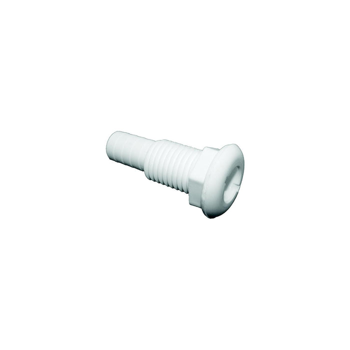 TH Marine TH-752-B Thru Hull 3/4 Bulk Straight White