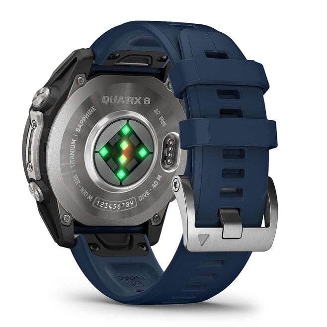 Garmin 010-02905-90 quatix 8 51mm AMOLED Marine GPS Smartwatch