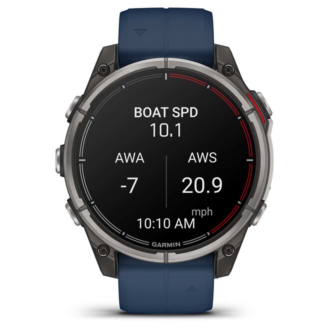 Garmin 010-02905-90 quatix 8 51mm AMOLED Marine GPS Smartwatch