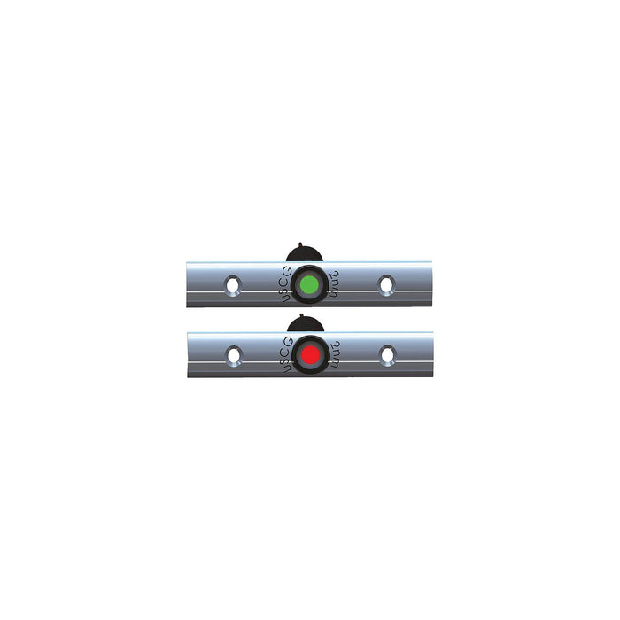Taco Metals F38-6810B-1 Taco 4" Rub Rail Mounted LED Navigation Light Set
