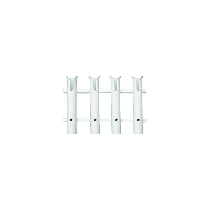 Taco Metals P03-064W Polyethylene 4-Rod Rack, White