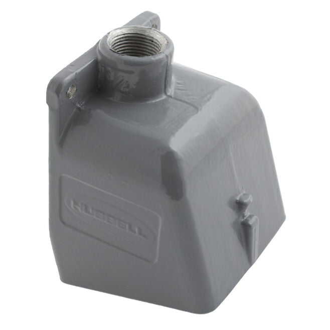 Hubbell BB1001W Pin and Sleeve Angled Back Box for 100A Metallic