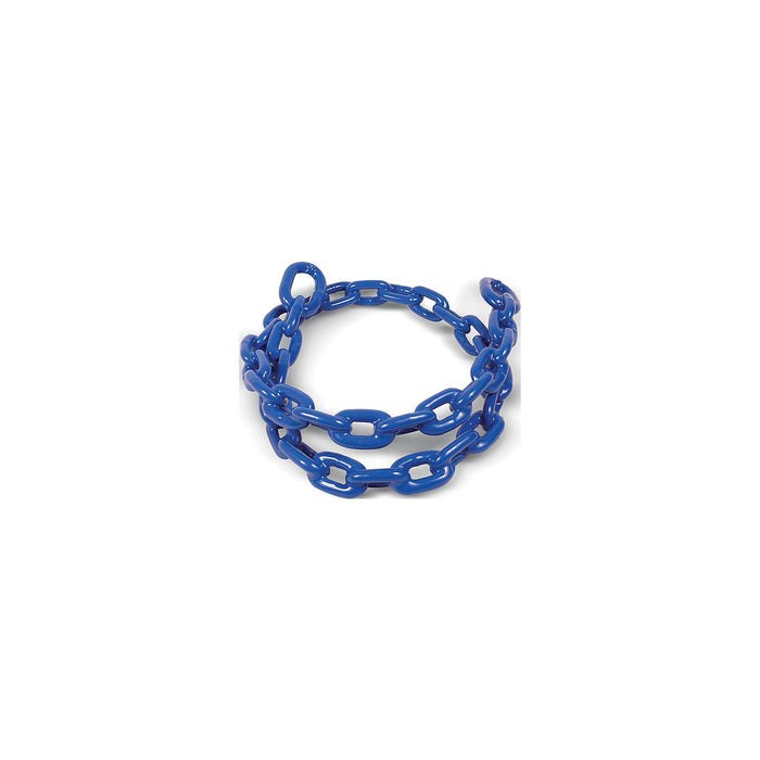 Greenfield Products 2115-R 1/4" x 4' Anchor Lead Chain Royal Blue