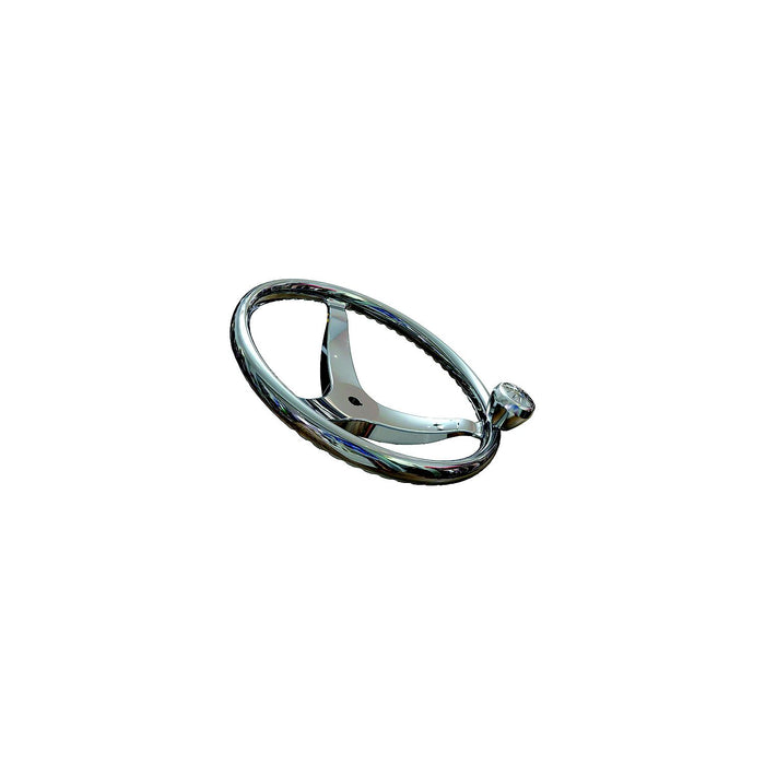 Lewmar 89700821 SWR Stainless Steering Wheel, 15.5" w/ 5/8" UNC Nut Set