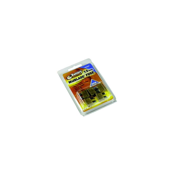 Wirthco 24357 Battery Doctor Midblade ATO/ATC Fuses, 7.5A, 5/Pk