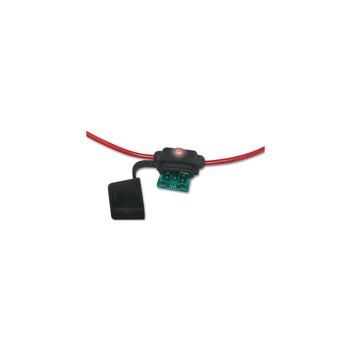 Wirthco 24413 Battery Doctor LED Fuse Holder, 30A Mini