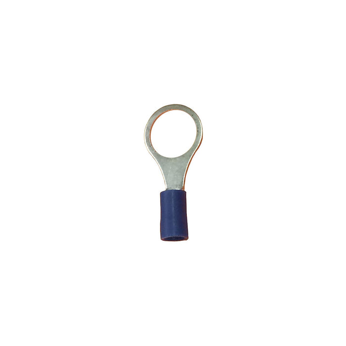 Wirthco 80851 Battery Doctor Blue Vinyl Insulated Ring Terminal, 16-14 AWG, 25/Pk.