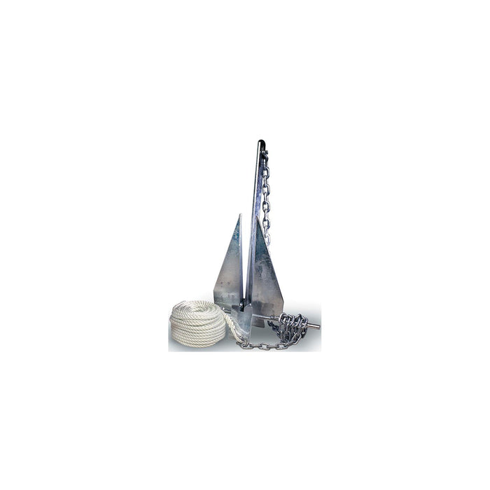 Tie Down Engineering 95100 Super Hooker Anchor Kit Includes Anchor, Anchor Line, Chain & (2) Shackles