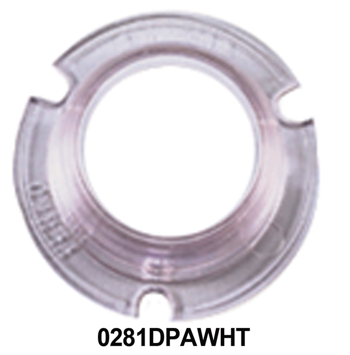 Perko 0281DPAWHT Spare Lens for Masthead/Stern Light, Clear, 2/Card