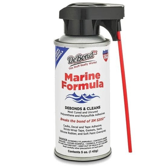 Removedor de adhesivo de fórmula marina Debond, 5 oz. Aerosol
