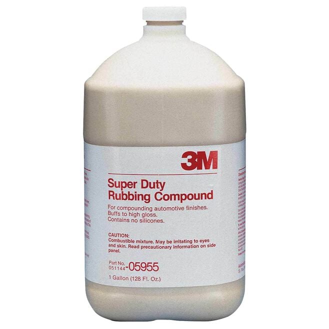3M 5955 Super Duty Rubbing Compound, Gal.